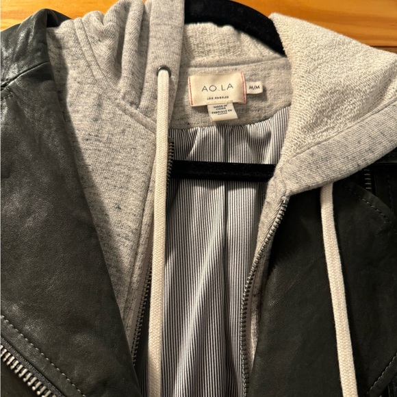 AO LA (Alice + Olivia) 100% Leather Jacket - Picture 6 of 7